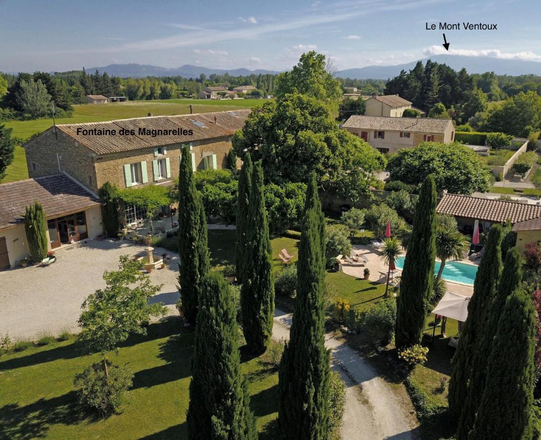 Hotel Fontaine des Magnarelles Althen-des-Paluds Esterno foto
